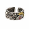 S925 sterling silver original Zhong Kui ring retro national trend new Chinese style ring accessories accessories