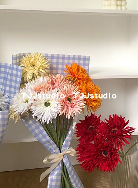 仿真非洲菊ins风假花民宿手捧花