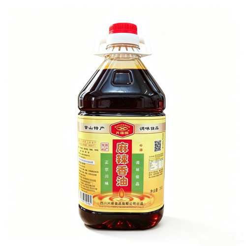 兴德牌麻辣香油四川营山红油特产麻辣香锅用辣椒油香辣油凉拌中辣 - 图3