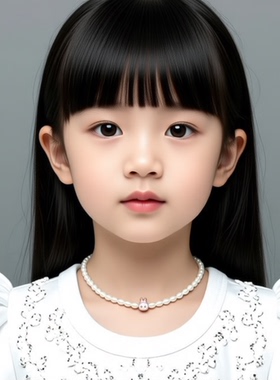 儿童珍珠轻奢项链蝴蝶项链个性百搭锁骨颈链配饰学生党高颜值礼物