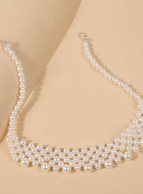 复古超仙脖子饰品遮项链