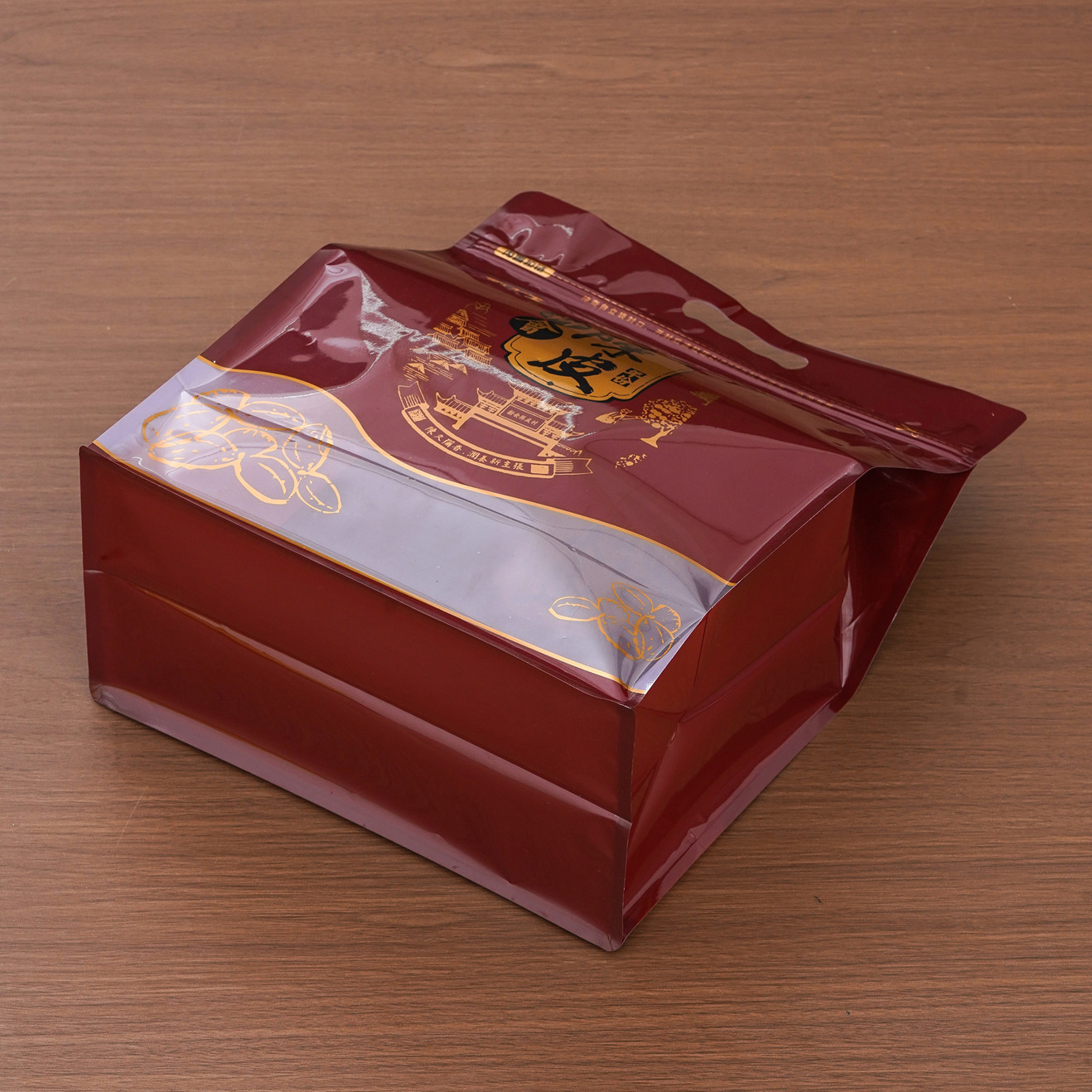 新会陈皮封口袋八边包装袋一斤密封袋防潮自封袋半斤装收纳透明袋,淘宝优惠券,粉丝福利购,淘宝优惠卷