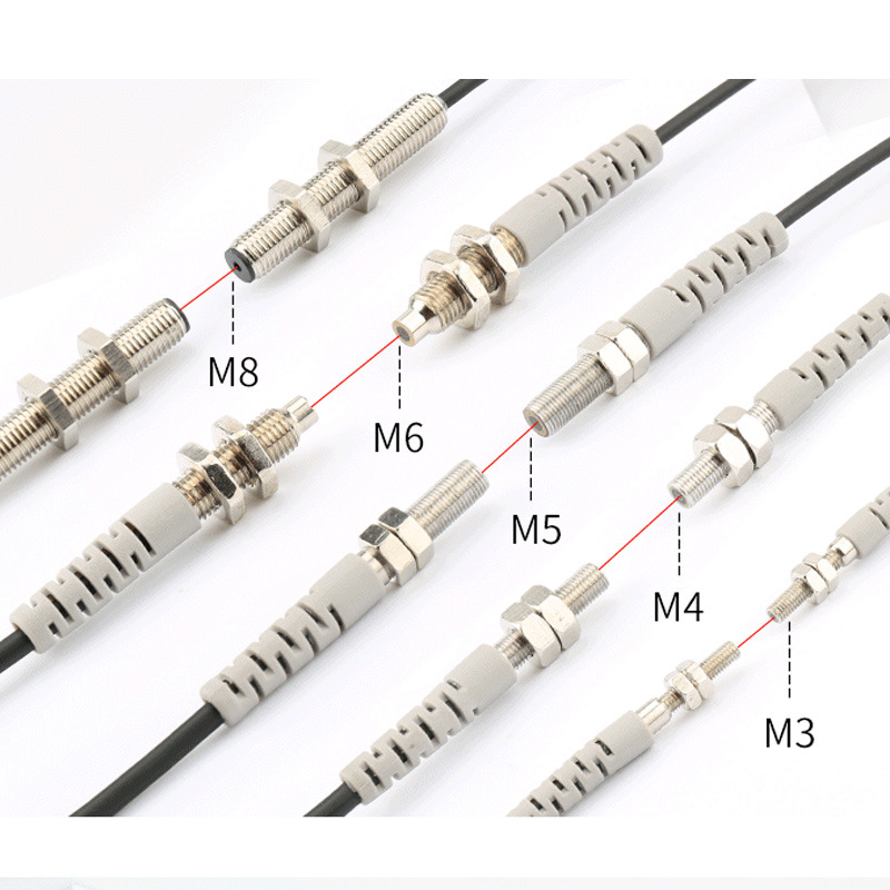 WWEIGUO M3 M4 M5 M6 M8微型激光对射光电开关传感器可见光红外感 - 图1