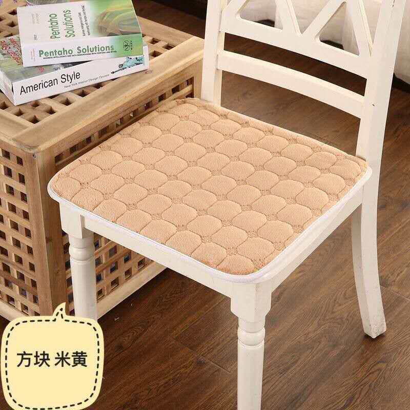 冬季椅子垫加厚毛绒防滑办公室客餐厅椅垫学生四季通用凳子垫坐垫,淘宝优惠券,粉丝福利购,淘宝优惠卷
