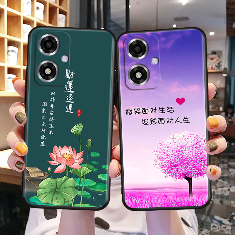 适用于OPPO A2m手机壳新款防摔PJU110软壳磨砂硅胶古风个性oppoa2m保护套努力简约文字创意pju110外壳男女款-图1