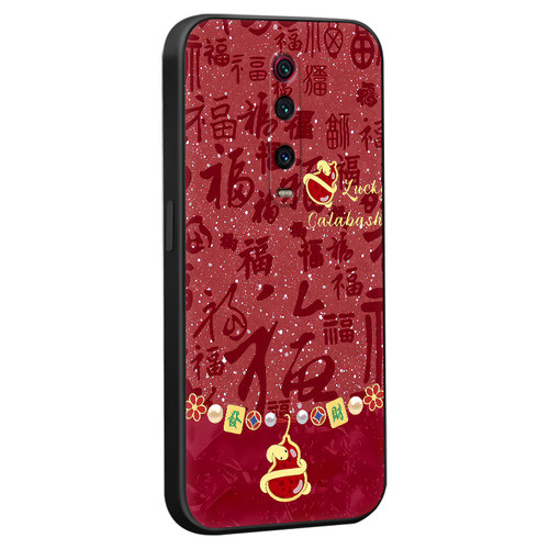 luckrider适用于红米k20手机壳m1903f11c保护套软m1903f11a古香古色红米k20pro荷花彩绘m1903f10a江南风k20pr - 图3