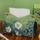 Ins style oil painting tissue box living room leather paper box