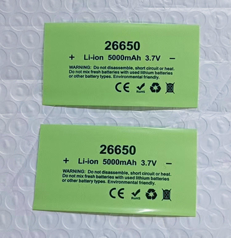 26650 26700 26800电池PVC热缩套管绝缘外皮收缩膜5000 6800mAh - 图2