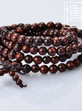 老挝酸枝木饰品文玩佛珠手链