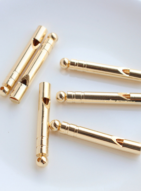 可吹响哨鹅弟纯铜包金保色