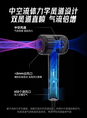 CONFU康夫S9高速吹风机家用大功率负离子护发电吹风低噪速干风筒