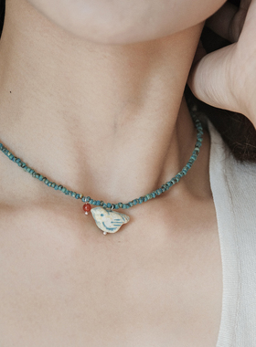 很亮眼的日常佩戴的锁骨链