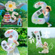 Children's number balloon birthday decoration scene arrangement