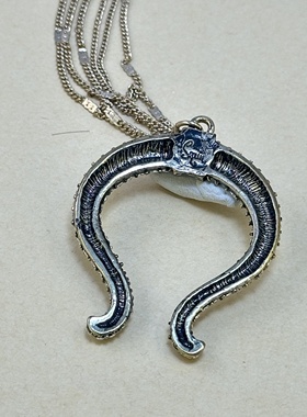 孤品时尚满钻长款小众设计女项链