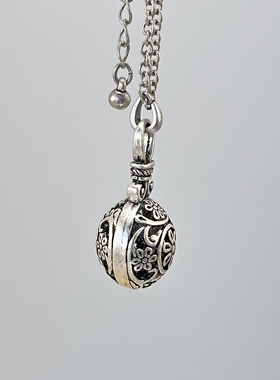 韩版秋冬幸运钱袋长款水晶项链