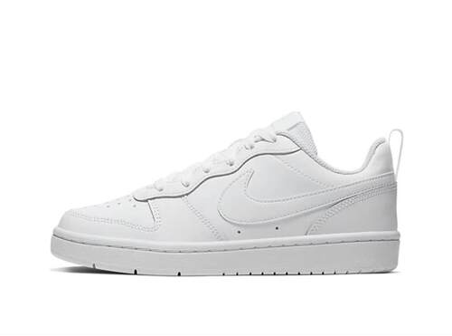 NIKE耐克正品女鞋COURT拼色运动休闲鞋板鞋大童鞋BQ5448 - 图1