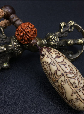 天然男士霸气风佛珠菩提子吊坠