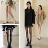 Осенние демисезонные тонкие колготки, утепленные леггинсы