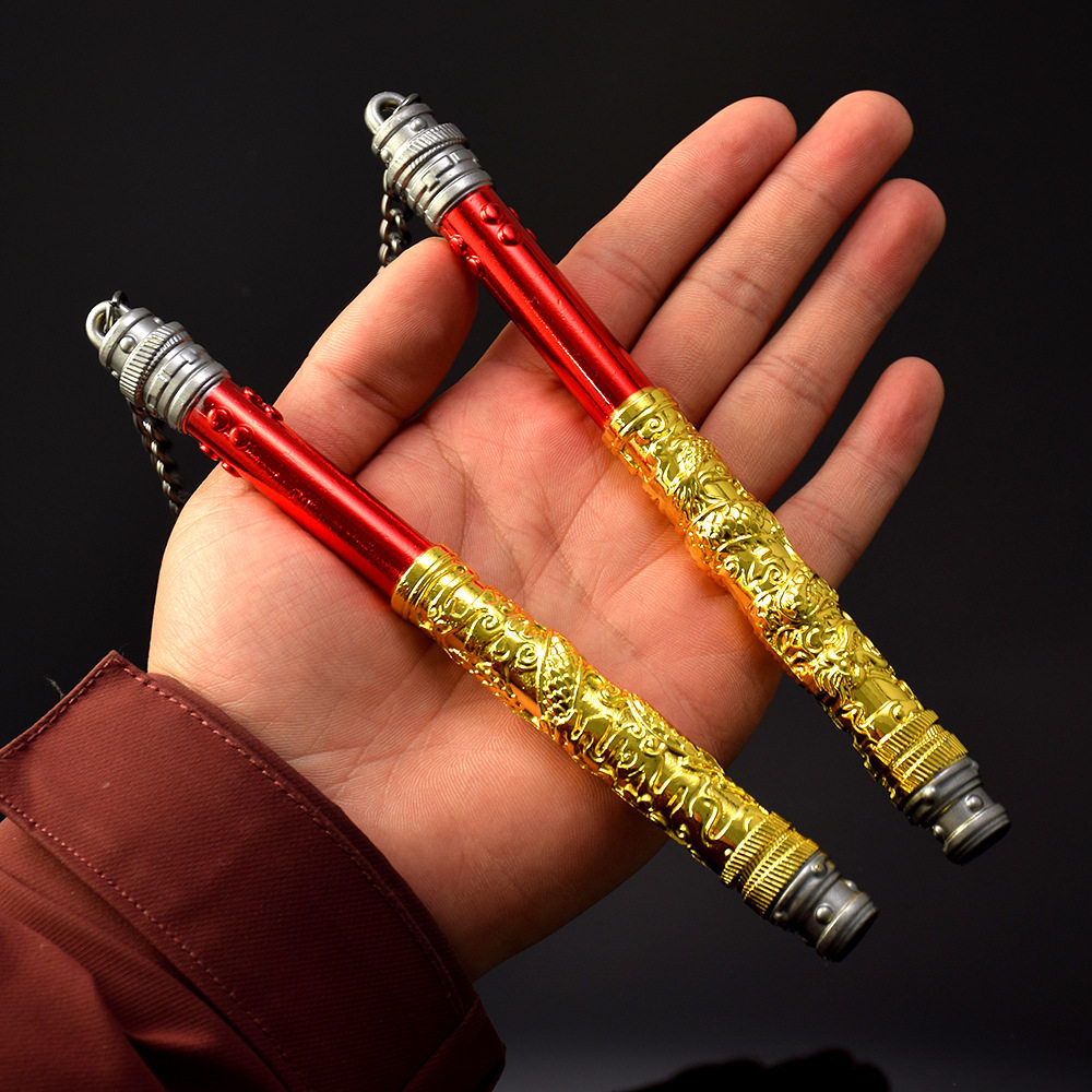 和平精英武器和平精英周边双节棍神龙地铁逃生近战武器模型合金玩具摆件