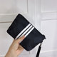 Simple black and white handbag makeup bag for women multifunctional