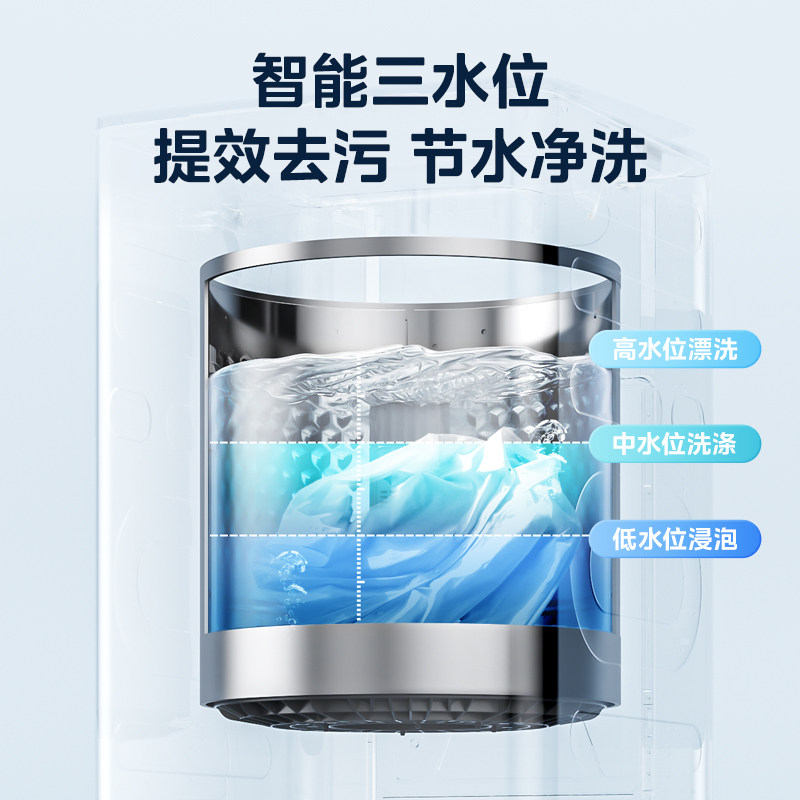 【随心洗】美的10kg全自动官方洗衣机 美的洗衣机洗衣机