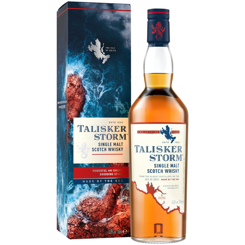 御玖轩 Talisker泰斯卡风暴单一麦芽威士忌进口洋酒 新包装