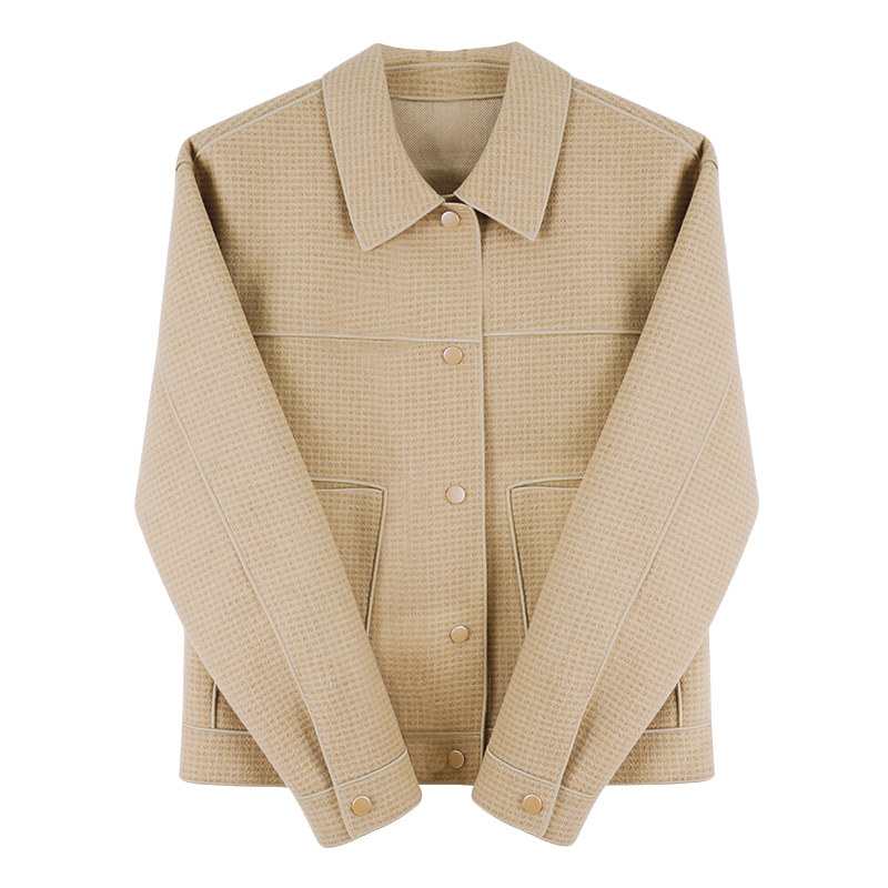 2022年春秋新款小个子百搭短外套 妍蝶短外套