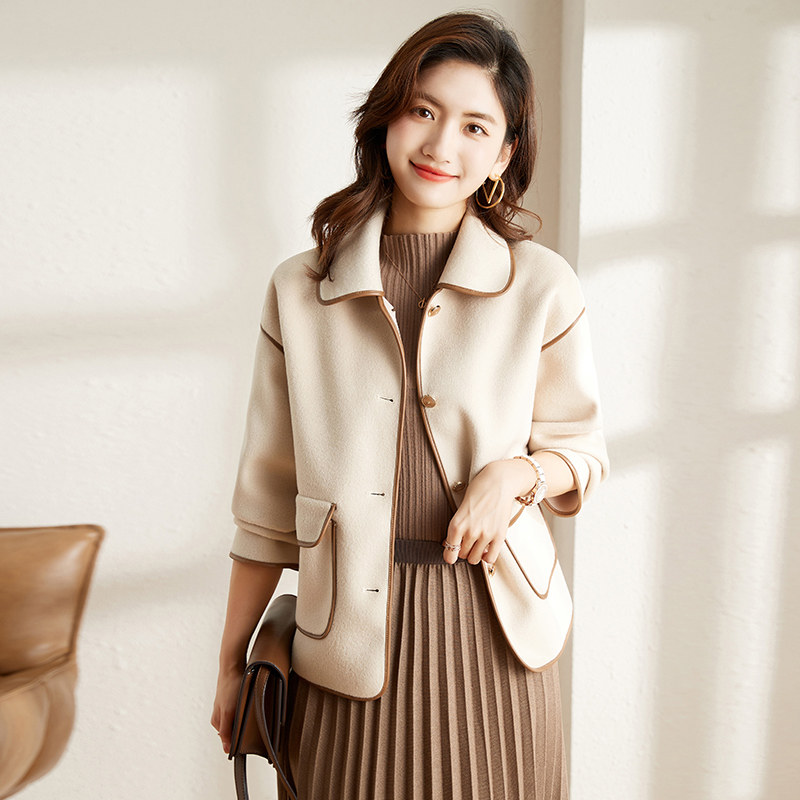 短款春装2022春秋新款小个子短外套 妍蝶短外套