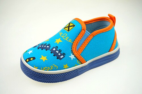 包邮小童鞋日本单春秋款帆布鞋单鞋套脚款懒人鞋一脚蹬休闲学生鞋