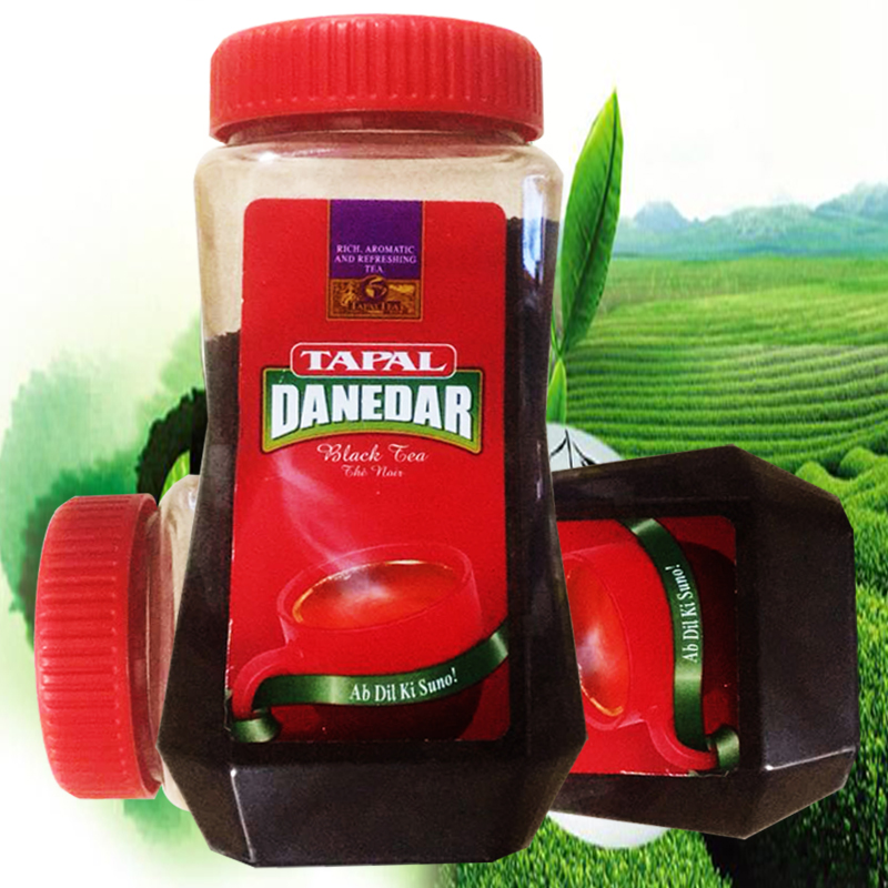 TAPAL TEA DANEDAR BLACK巴基斯坦进口奶茶红茶450g原味黑浓香型 - 图0