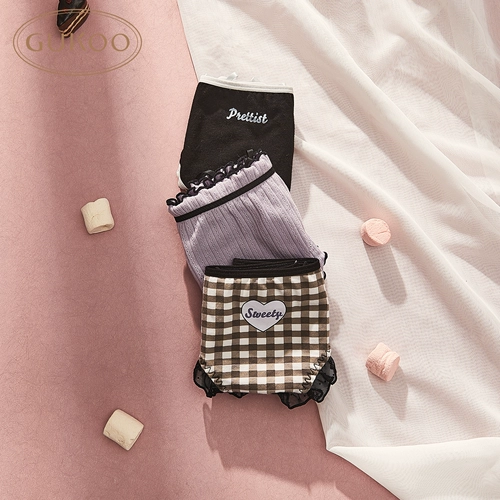 Нижнее белье, тонкие хлопковые штаны, модные трусы, городской стиль