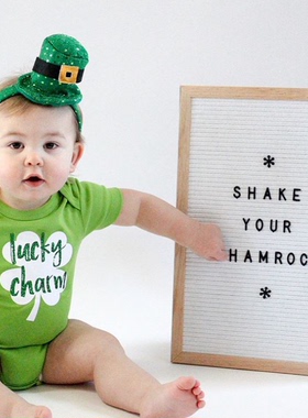 ins北欧风字母儿童房木质相框