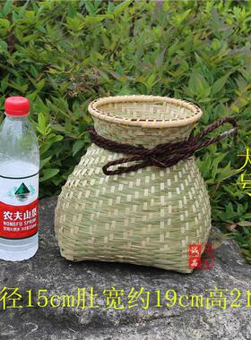 装饰插花舞蹈道具纯手工竹编
