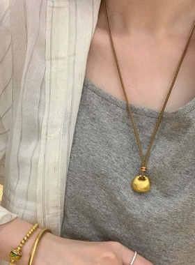 金店同款项链沙金毛衣链女