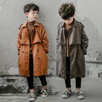 UK Next Kiss boy coat autumn new CUHK boy boy in the middle of the Inn Wind Leisure style
