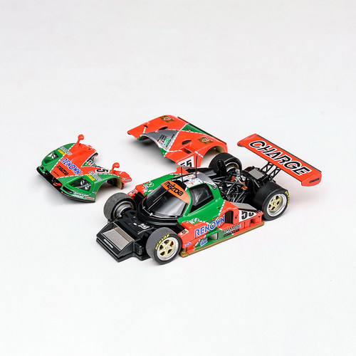 【现货】MH 1:64 马自达787B 1991勒芒冠军车合金小汽车模型摆件 - 图0