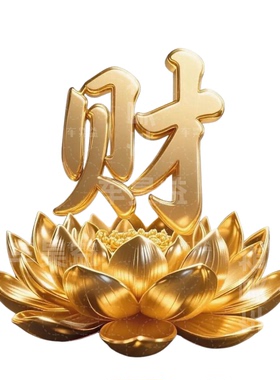 发财莲花贴纸佛堂供奉佛像贴画玄关卧室冰箱装饰画背景墙贴画防水