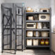 Jia Bangshang carbon steel gap installation-free kitchen storage rack