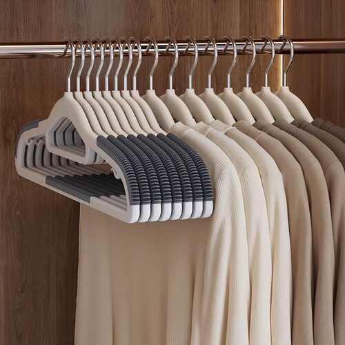 佳帮手无痕衣架家用防肩角挂衣防滑衣撑衣服晾衣架子阳台收纳神器 - 图3