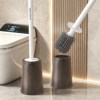 Best helper with base toilet brush household no dead angle bathroom toilet brush long handle cleaning brush artifact