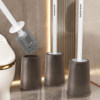 Best helper with base toilet brush household no dead angle bathroom toilet brush long handle cleaning brush artifact