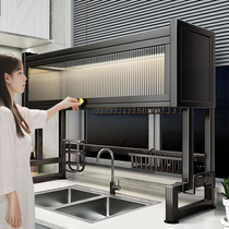 Canon hand kitchen sink shelf Dishwashing Tank tank Dust Bowl Dish Containing Rack Multifunction Bowl Rack Drain rack