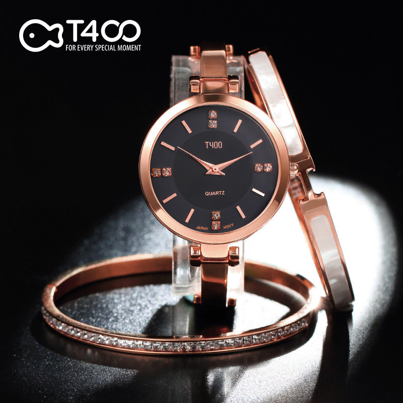 t400腕表情侣dw三件套2019新款镯子 t400手镯