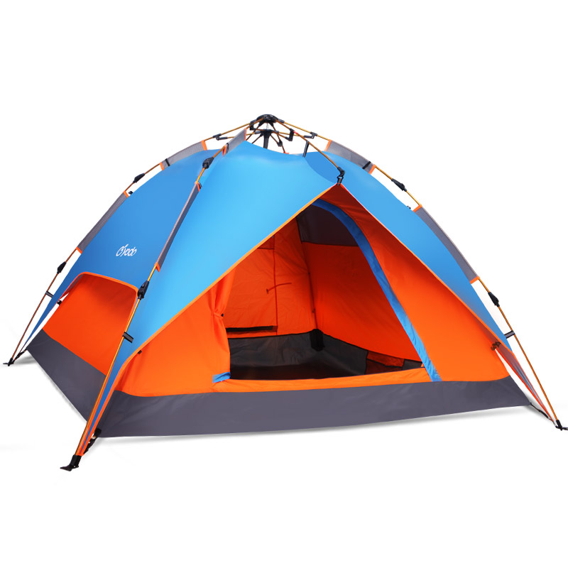 悠度户外3-4人全自动野营加厚帐篷 悠度旅游用品露营/旅游/登山帐篷