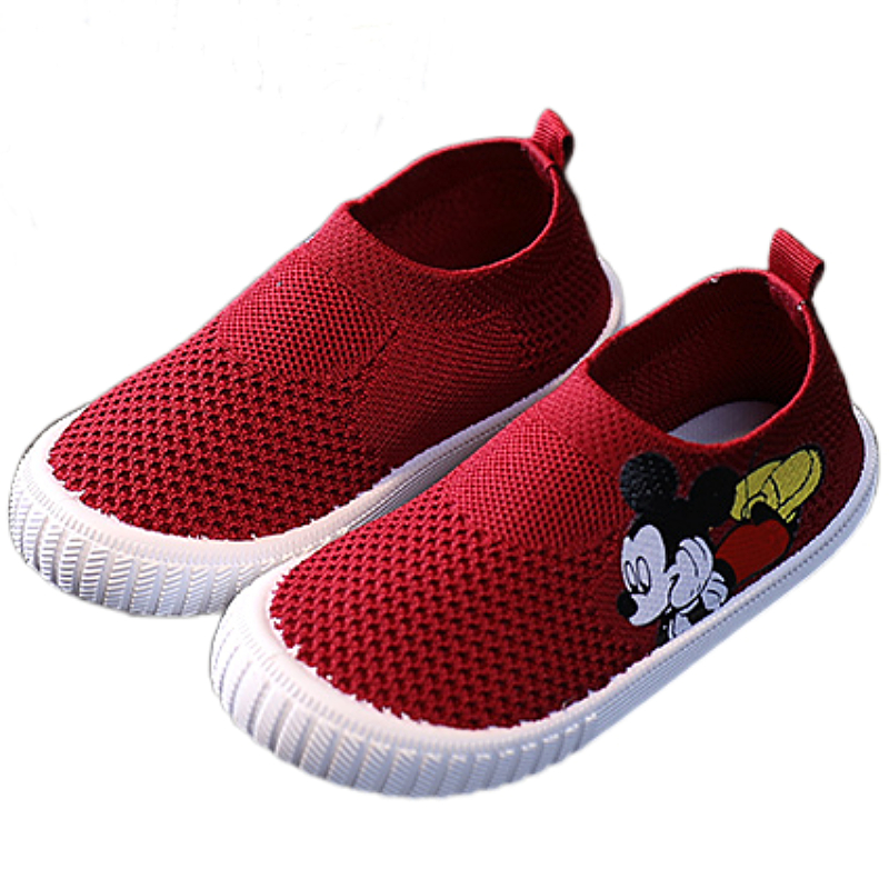 春夏新女童鞋飞织运动鞋男女宝宝透气网面轻便韩版百搭