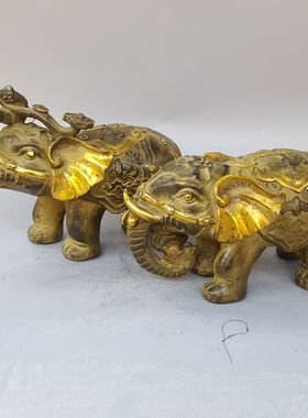 黄铜仿古风家居客厅工艺品