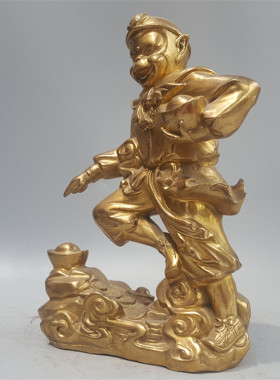 荣华富贵孙行者猴子家居客厅摆件