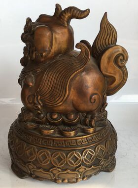 貔貅镇宅纳财麒麟家居客厅工艺品