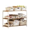 Plastic storage basket household snack toy storage basket kitchen drain basket desktop organizing cabinet storage storage basket