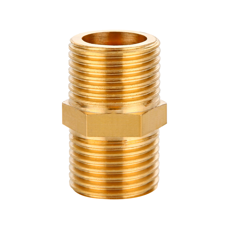 全铜4分6分1寸外丝直接对丝双外丝铜加长短丝接头对接进水管配件